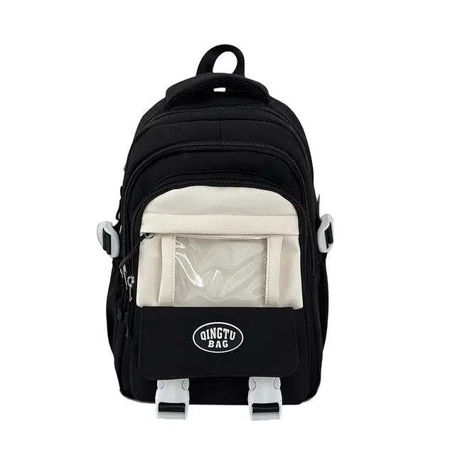 南潇湘 时尚简约潮流 尼龙 双肩包 男女同款情侣款 多色