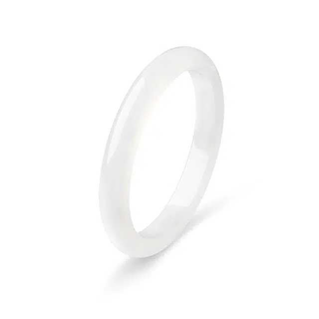 匠锁心玉 白月光玉镯 新中式 简约大气 国潮国风 汉服旗袍 时尚百搭 清冷典雅高级感 气质温婉 素圈手饰显白#好运天然 金丝玉 手镯 女款