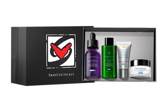 修丽可 紫米精华防晒面霜护肤套装 淡纹保湿 四件套