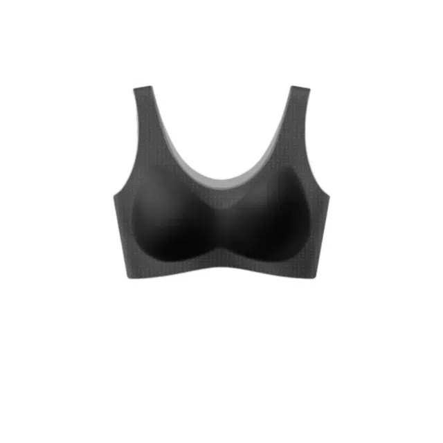 轻迎 极简风纯色无痕亲肤透气聚拢上托文胸 女款