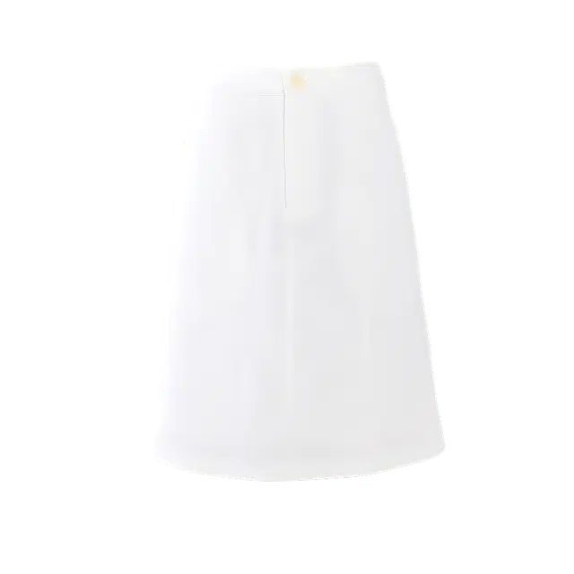 拾籍 韩系复古学院风简约时髦百搭中长款休闲长裙 女款