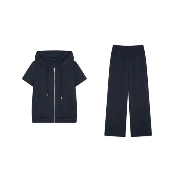 潞优野 舒适时尚简约通勤休闲套装 女款