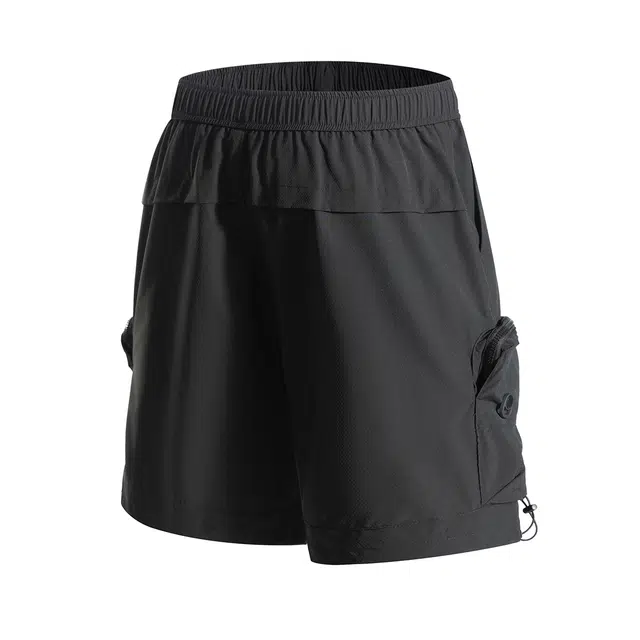 领航骆驼 美式机能工装风户外徒步五分裤宽松休闲短裤 男女同款