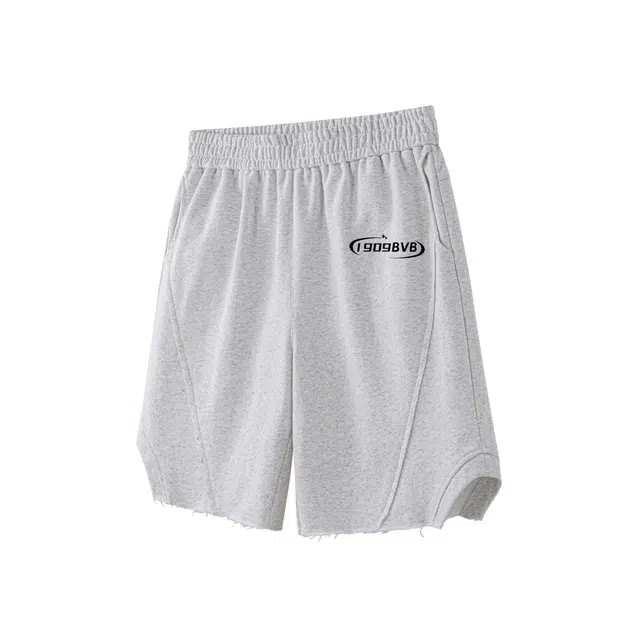 普鲁士多特蒙德 宽松透气五分户外篮球运动休闲短裤 男女同款