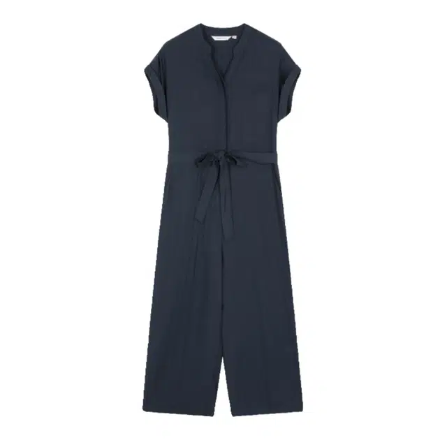 潞优野 时尚宽松薄款气质长款高端休闲短袖连体裤 女款