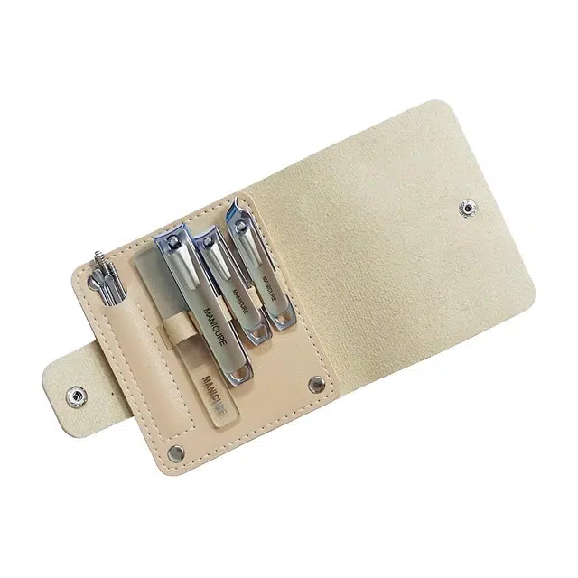 小天籁 原装指甲刀套装家用 防飞溅指甲钳掏挖耳勺指甲剪便携工具 美甲个护