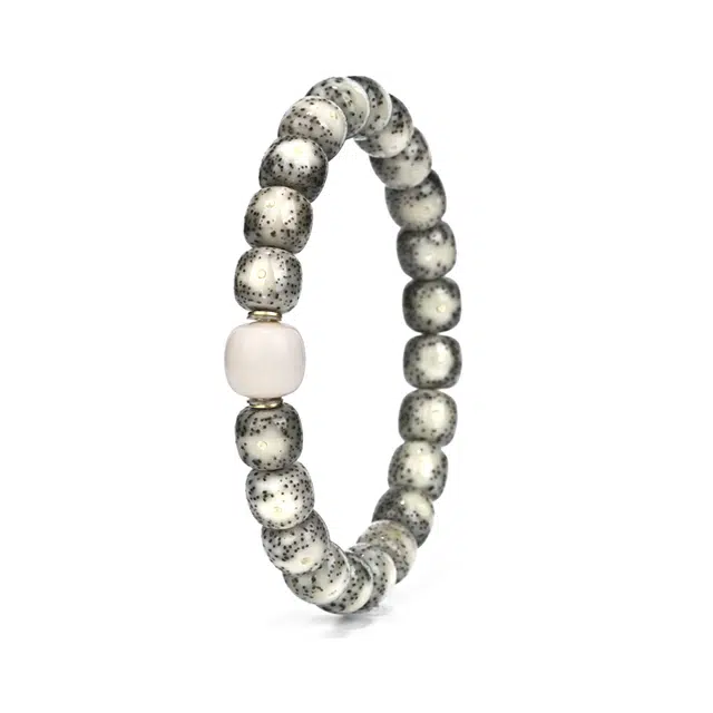 钰澜文玩 小冰糖眼睛老型隔珠搭配款佛珠手把件#好运 星月菩提 手串 男女同款情侣款