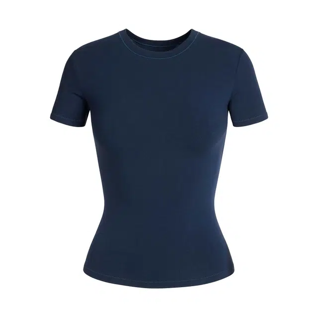 SKIMS COTTON JERSEY T-SHIRT T