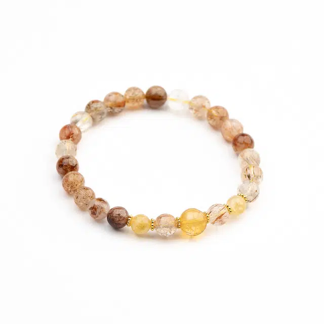 仙源 吸金转运黑超七时来运转财源滚滚有钱花福禄双圈事业运爆棚#好运 多色水晶 手串 男女同款情侣款