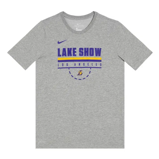 Nike NBA Dri-FIT Lakers Tee Gray Youth