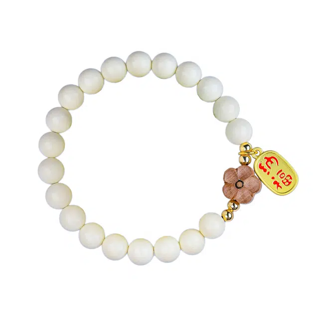 素于 新中式复古设计 简约百搭佛珠 招财纳福 诸事顺利 心想事成 蒸蒸日上#好运 象牙果 手串 男女同款情侣款