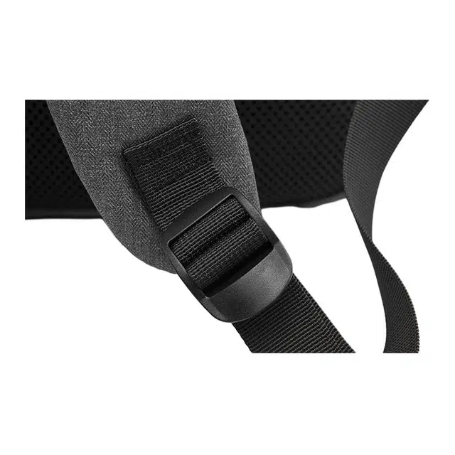 恒源祥 时尚大容量笔记本电脑包 牛津布 双肩包 男女同款情侣款 灰色/黑色