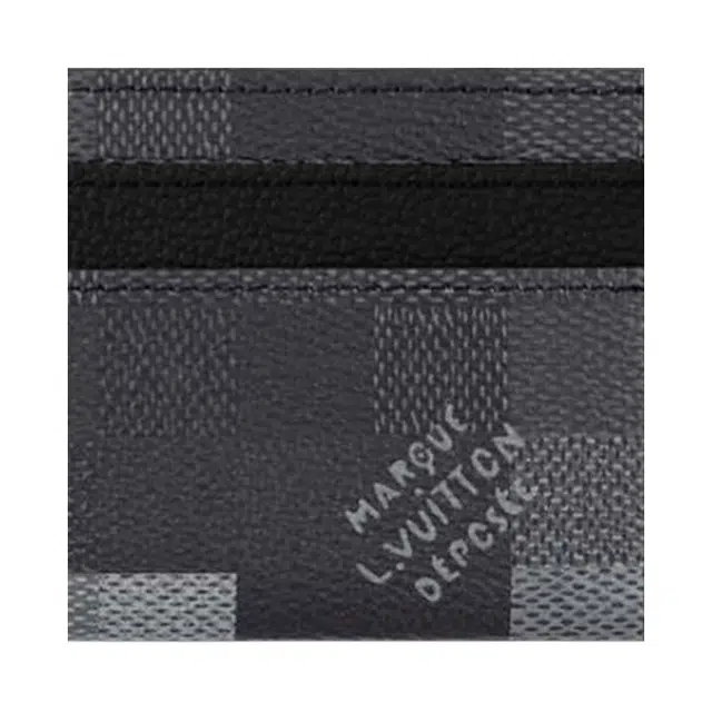 LOUIS VUITTON DOUBLE Damoflage Black