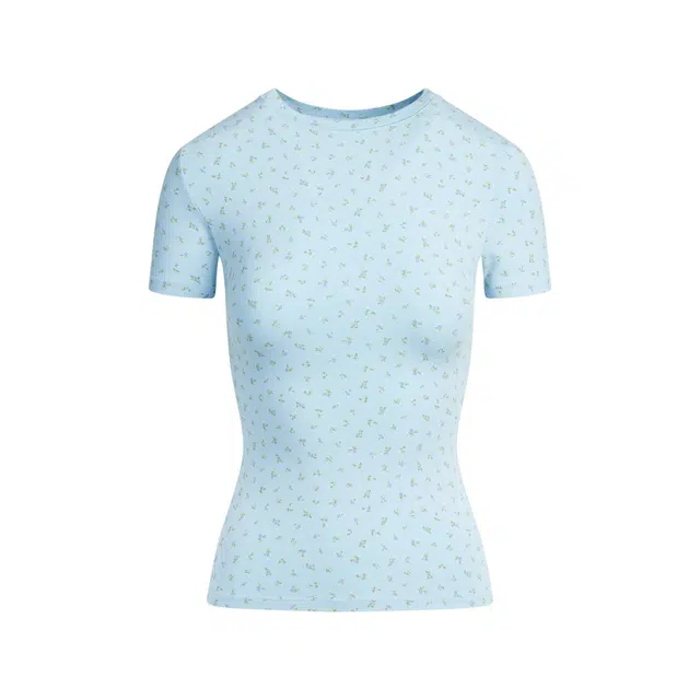 SKIMS COTTON JERSEY T-SHIRT T