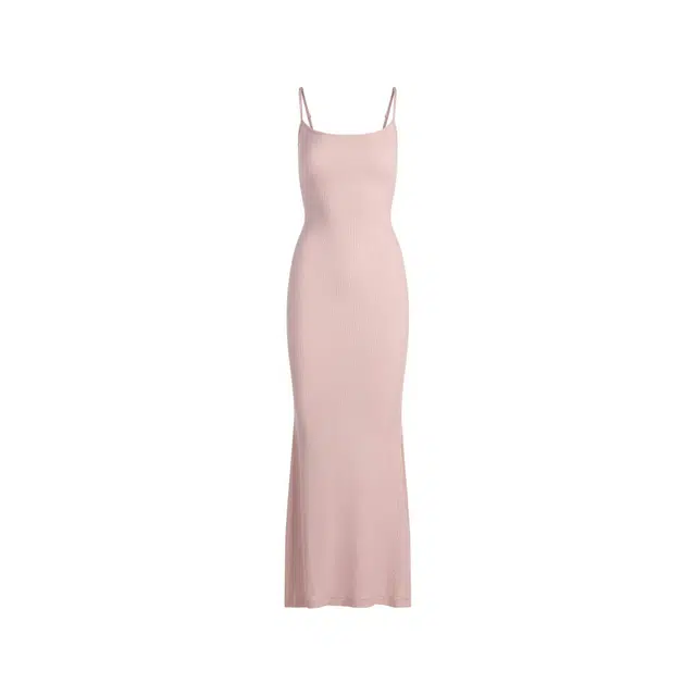 SKIMS SOFT LOUNGE SS25 LONG SLIP DRESS