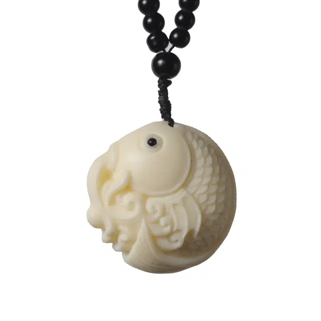 嫒柯 新中式国潮文艺复古风随身携带盘玩小众百搭万事如意平安纳福诸事万事如意顺遂财源广进#好运 象牙果 手把件 男女同款情侣款