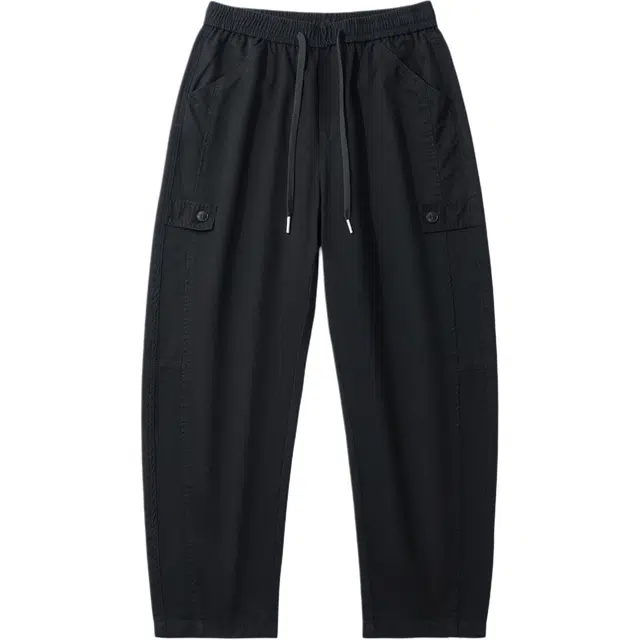 希越 美式潮牌宽松直筒简约百搭舒适工装裤 男款