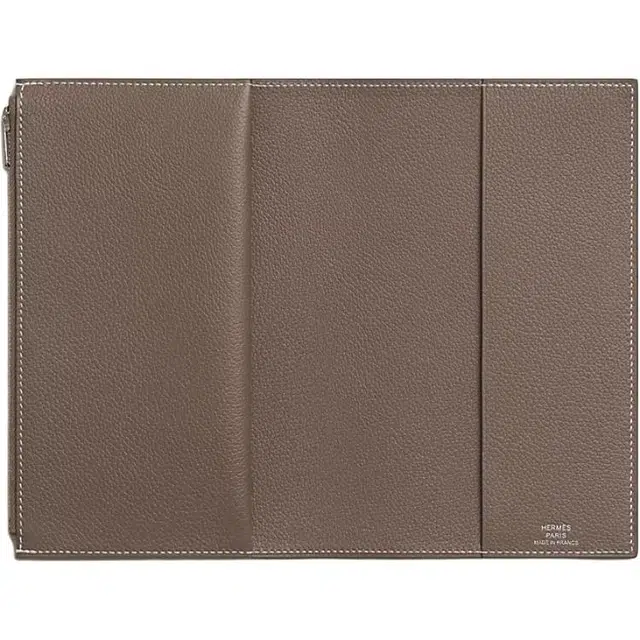 HERMES Eazip PM Evercolor 18 Etoupe