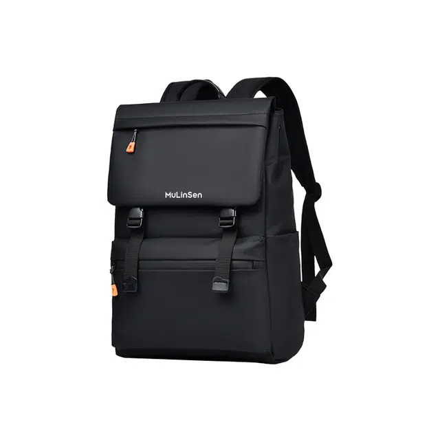 木林森 时尚简约通勤防水商务休闲百搭多功能 涤纶拼牛津布 双肩包 男女同款情侣款 多色