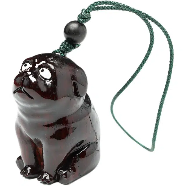 三檀小舍 【巴扎黑】 招财好运新中式国潮平安如意高升转运纳福佛珠盘玩文玩小众高级#好运 紫檀属 把件 男女同款情侣款