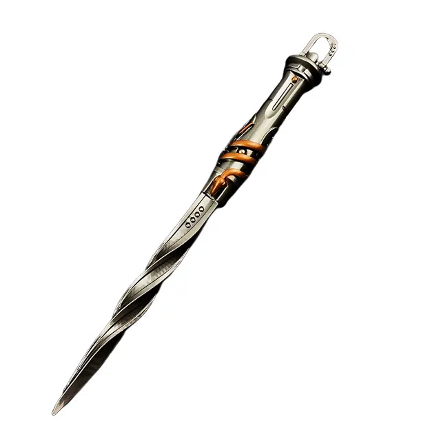 乐智由我 暗区突围周边彻甲盘牙短刃武器 金属工艺品 成品模型