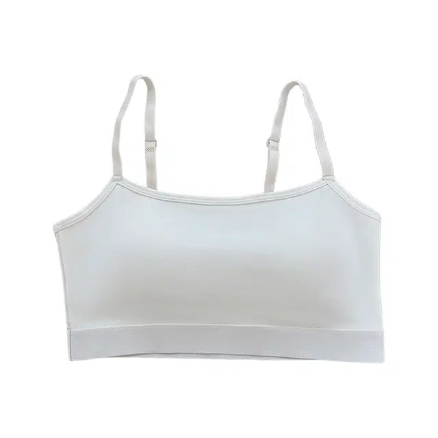 二三二三 简约休闲亲肤柔软纯色带胸垫背心 女款