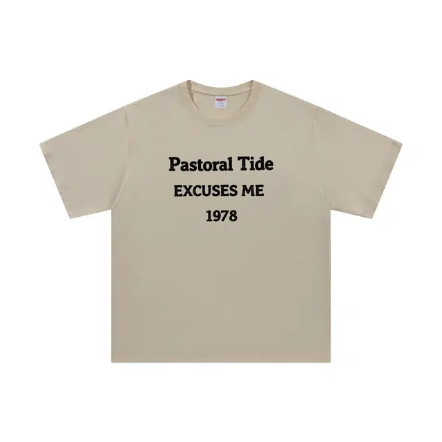 TIMD Loose Fit Heavyweight Letter T-Shirt