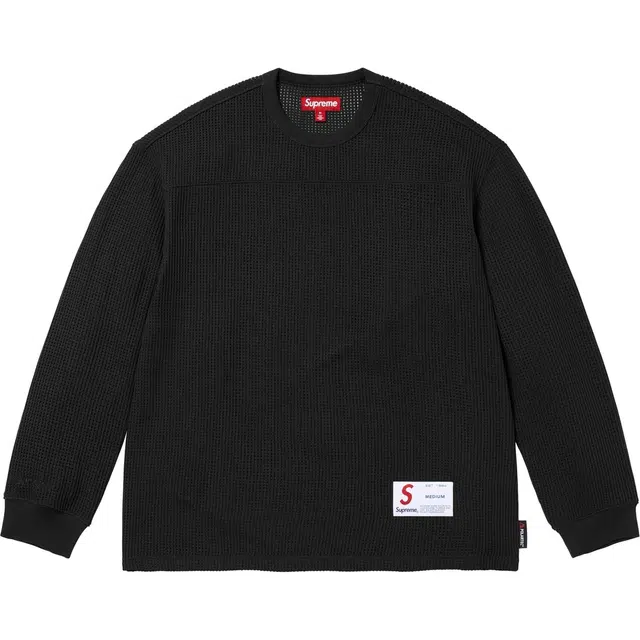 Supreme x Polartec SS25 Mesh LS Football Top