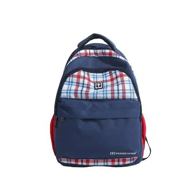 泰格奴 小清新休闲高颜值精美潮版韩版背包初中生高中生大学生上课百搭 布 双肩包 女款 深蓝色