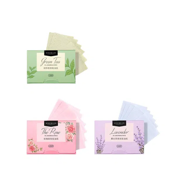 健美创研 面部吸油纸 控油春夏清爽控油便携