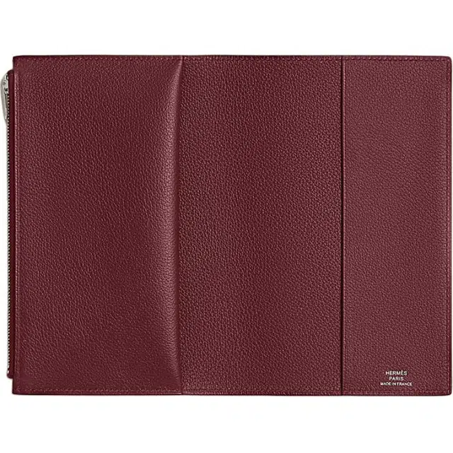 HERMES EAZIP PM Evercolor 55 Rouge H