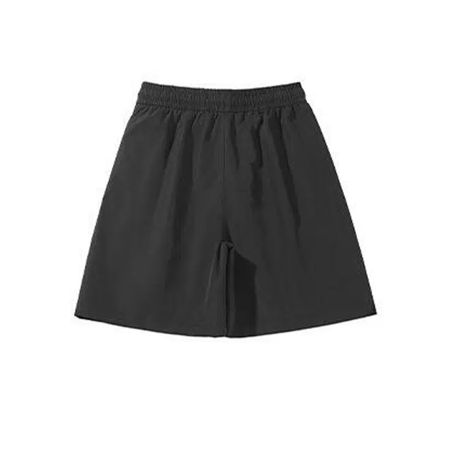 欧路得 美式斜切速干冰丝薄款篮球运动五分裤宽松工装裤休闲短裤 男女同款