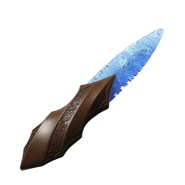 乐智由我 失落遗迹发光的小刀武器便携式 成品模型
