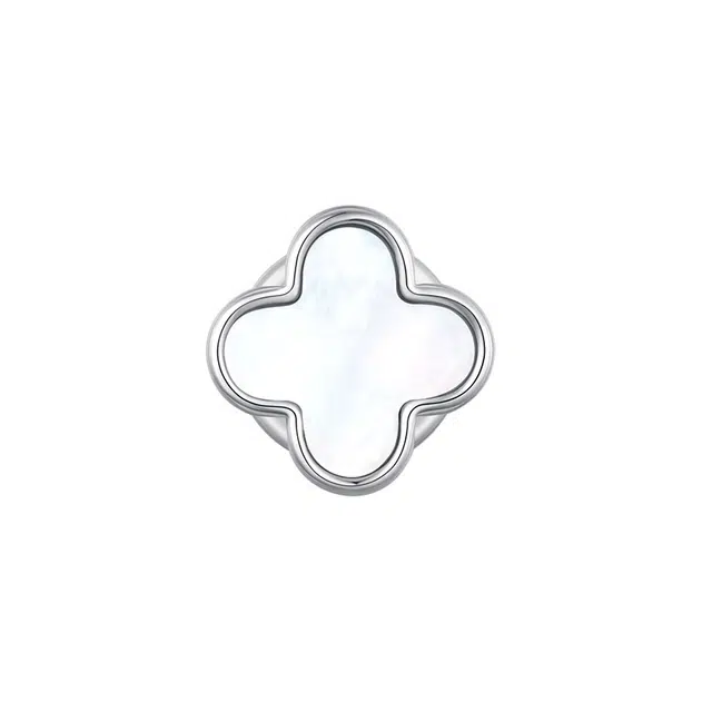 法思梵 幸运四叶草系列 小众轻奢高级时尚简约百搭气质精致优雅设计感温柔 合金 胸针 女款