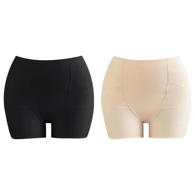 二三二三 薄款透气清凉防走光无痕中腰短裤亲肤舒适不闷安全不上滑不卷边不卡臀打底裤 女款