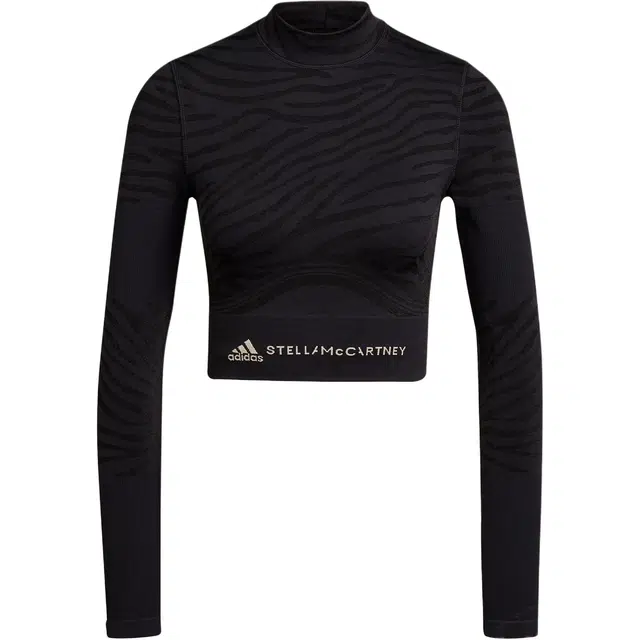adidas x Stella McCartney SEAMLESS YOGA CROP TOP T