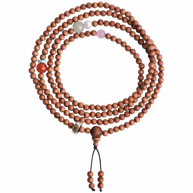 【上岸·扶摇直上】 千玺世家 #好运新中式招财印尼红肉百木级老平安喜乐 檀木 手串 男女同款情侣款