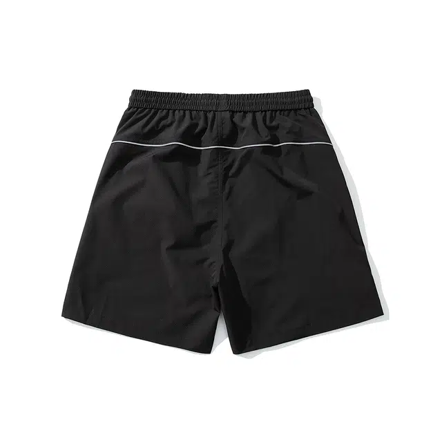 领航骆驼 户外百搭宽松系带舒适百搭五分休闲短裤 男女同款