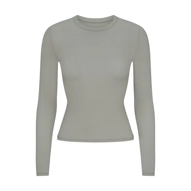 SKIMS SS25 FITS EVERYBODY LONG SLEEVE T-SHIRT T