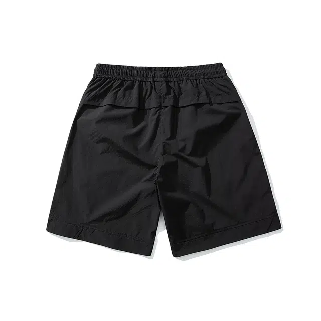 领航骆驼 户外运动百搭系带舒适五分休闲短裤 男女同款