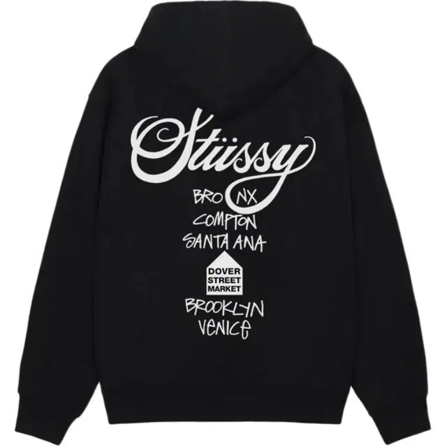 Stussy x DSM SS25 World Tour Hoodie