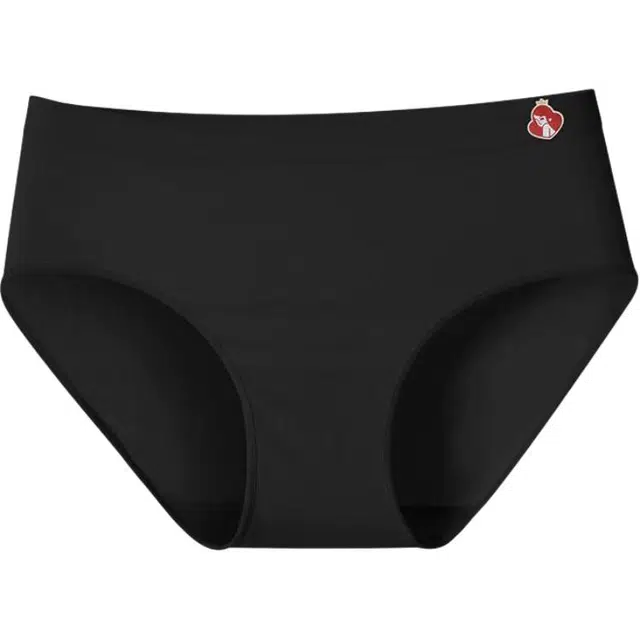 黄小姐 一体无缝无痕轻薄透气抑菌舒适银纤维底档三角内裤 女款