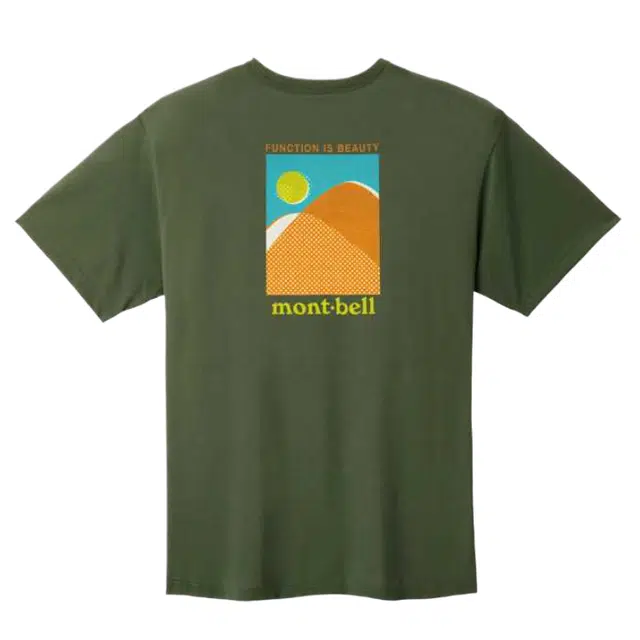 MONTBELL Wickron T Mountains Sun T