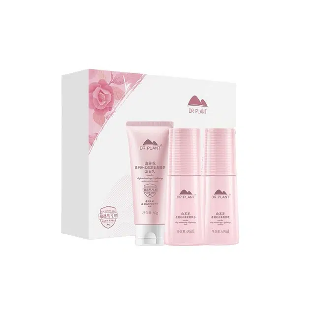 植物医生 山茶花盈润中样三件套 保湿补水