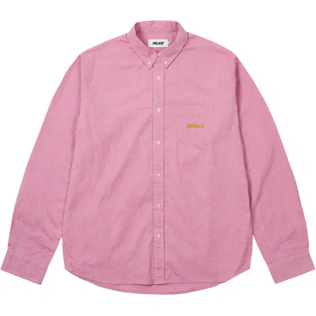 PALACE SS25 PALACE OXFORD SHIRT logo