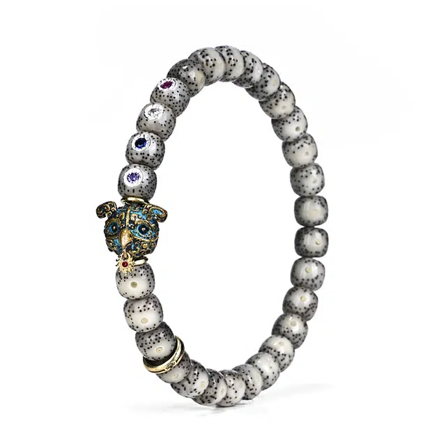 钰澜文玩 海南毛感料#好运 星月菩提 手串 男女同款情侣款