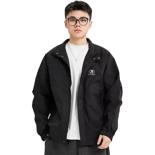 三福 休闲时尚立领长袖修身棉服 男款