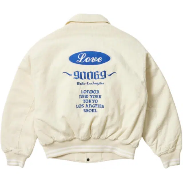 PALACE SS25 Drop3 PALACE LOVE VARSITY JACKET
