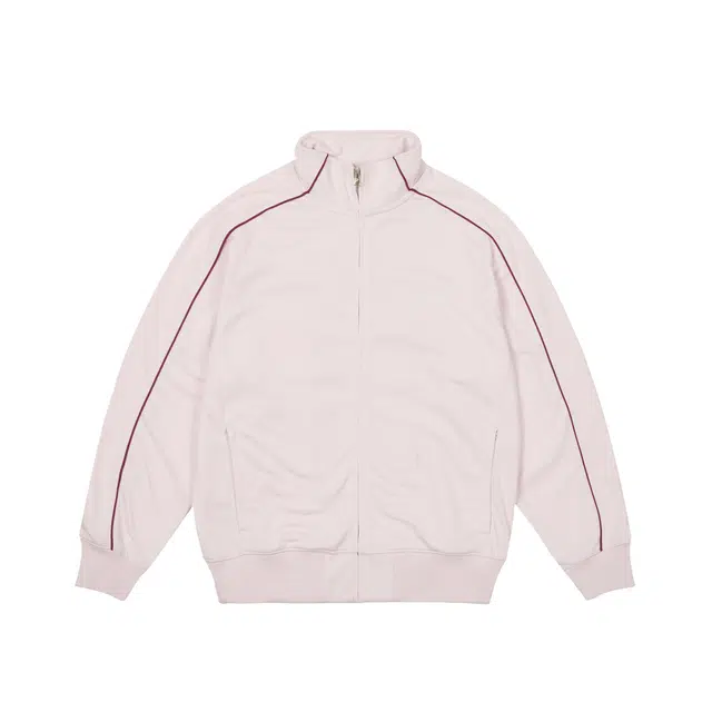 PALACE SS25 P-KNIT TRACK TOP logo