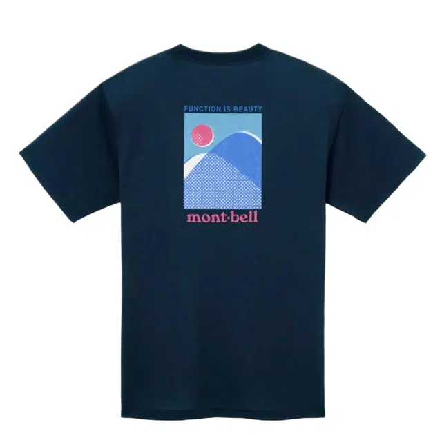 MONTBELL Wickron T Mountains Sun T